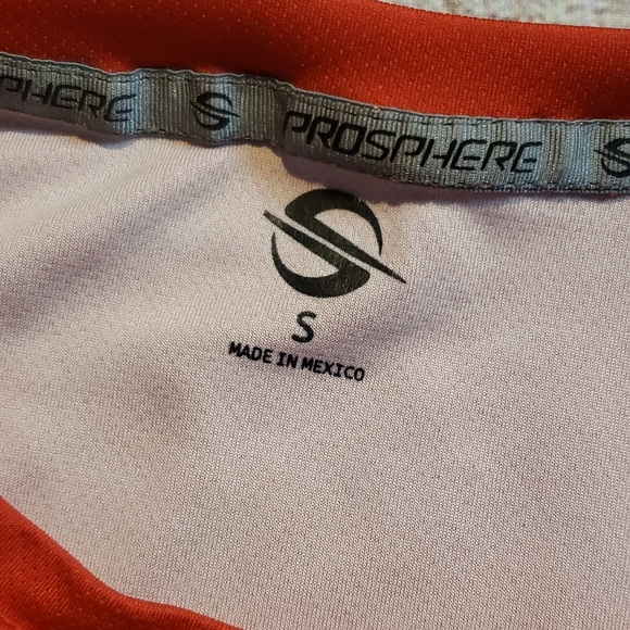 Pro Sphere sport long-sleeve red shirt size small - Picture 3 of 4